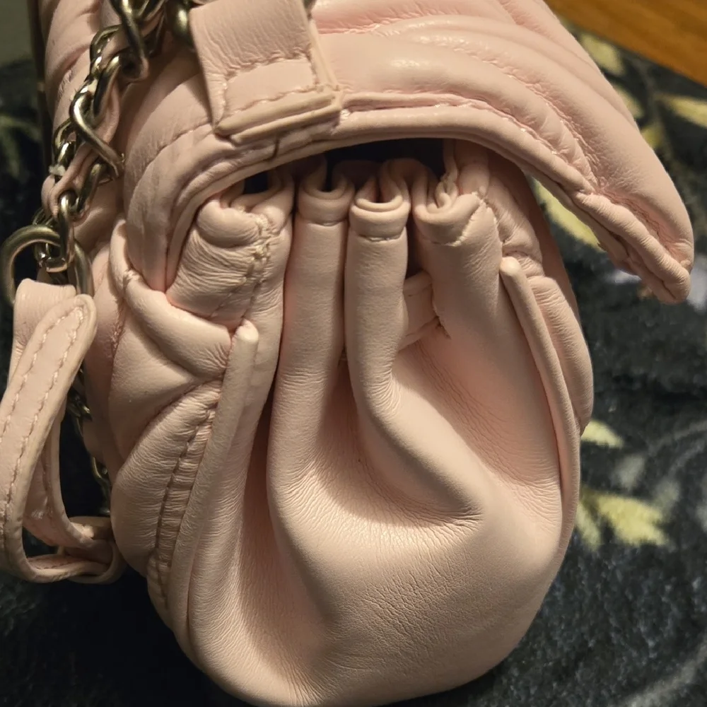 Steve Madden Light Pink Quilted Shoulder Bag - Picture 6 of 6
